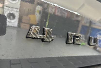Tufskinz Liftgate Letter Overlays | 2025+ 4Runner