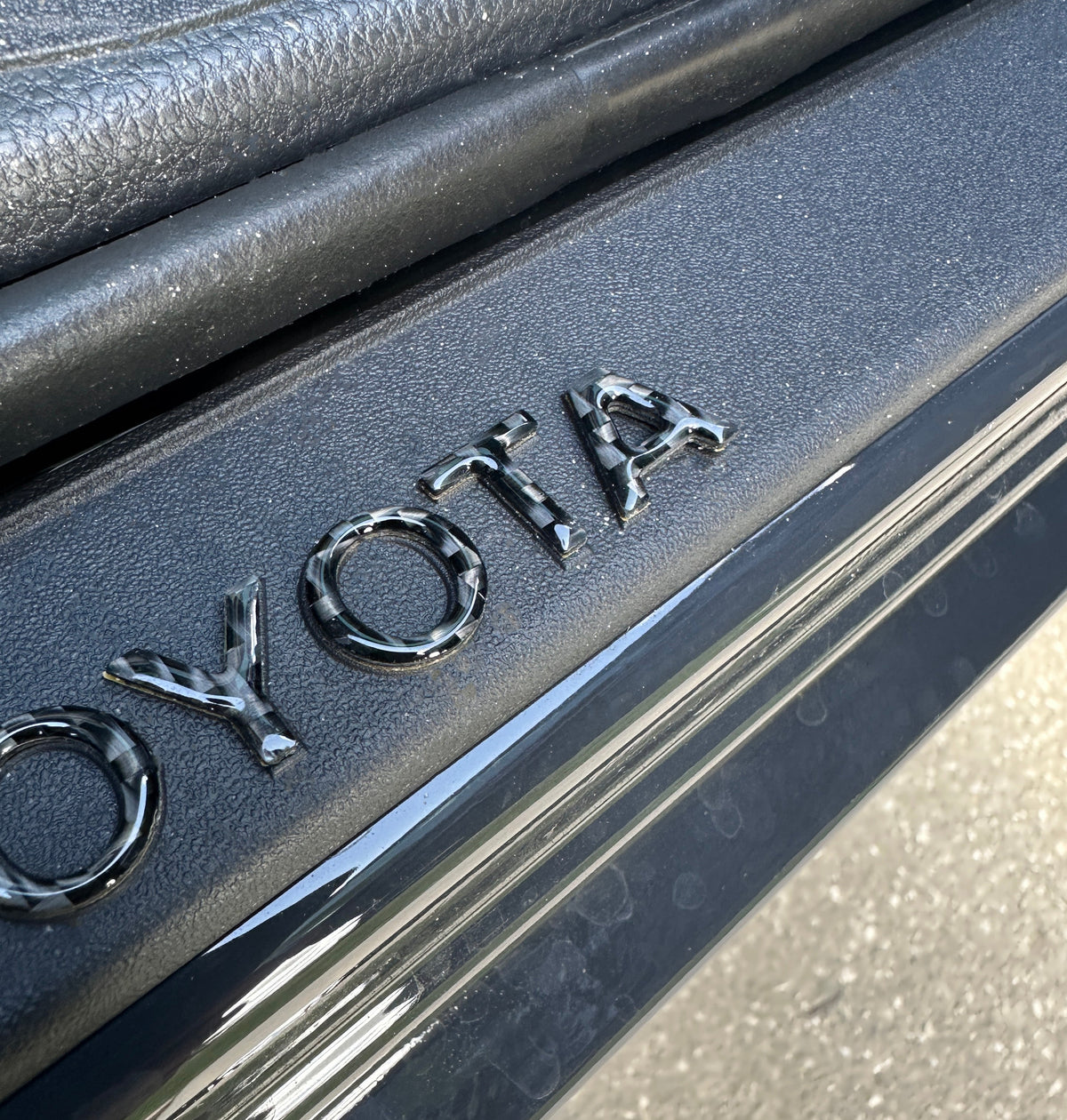 Tufskinz Door Sill Letter Overlays | 2025+ 4Runner