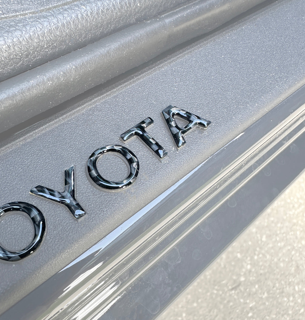 Tufskinz Door Sill Letter Overlays | 2025+ 4Runner