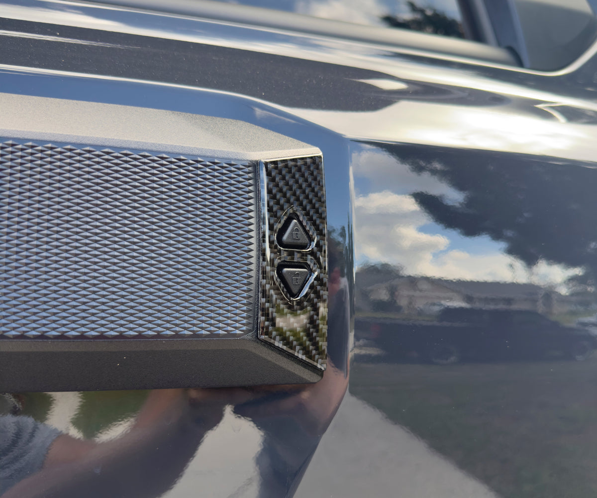 Tufskinz Liftgate Window Button Accent Trim | 2025+ 4Runner