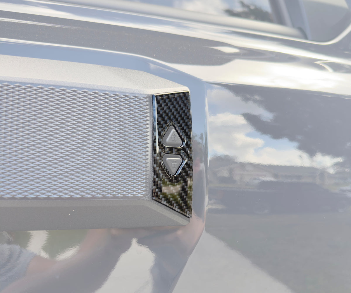 Tufskinz Liftgate Window Button Accent Trim | 2025+ 4Runner