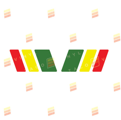 Taco Vinyl Rear Classic Decals