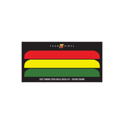 Taco Vinyl Tundra Offroad Grille Decal | '22+ Tundra