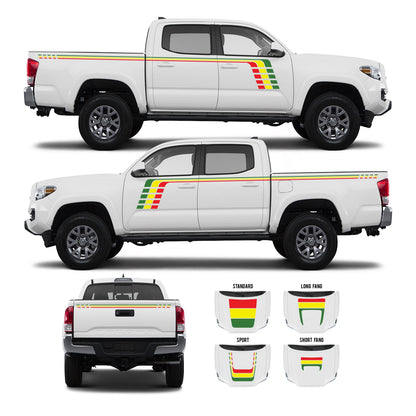 Taco Vinyl Tacoma Checkered Stripe Kit | '16 - '23 Tacoma