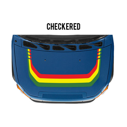 Taco Vinyl FJ Cruiser Checkered Stripe Kit | '07 - '14 FJ Cruiser