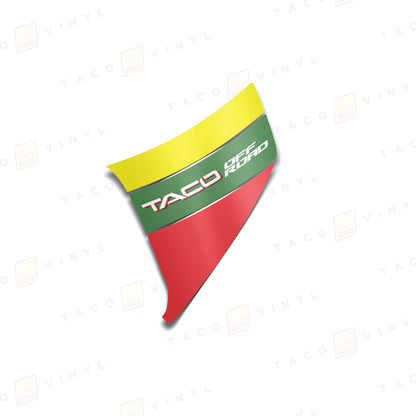 Taco Vinyl Lower Bedside Decals | '24+ Tacoma
