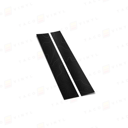 Taco Vinyl Rav4 Door Pillar Decals | '19 - '25 Rav4