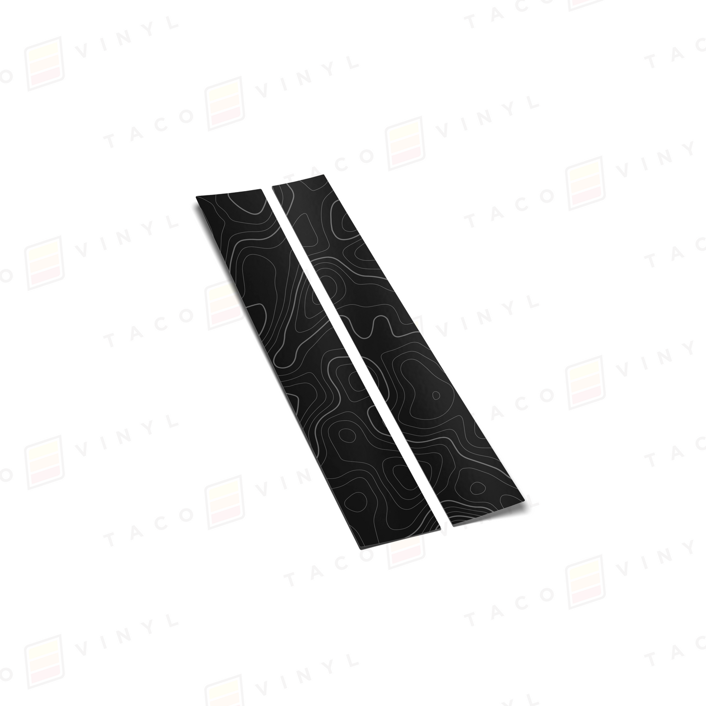 Taco Vinyl Rav4 Door Pillar Decals | '19 - '25 Rav4