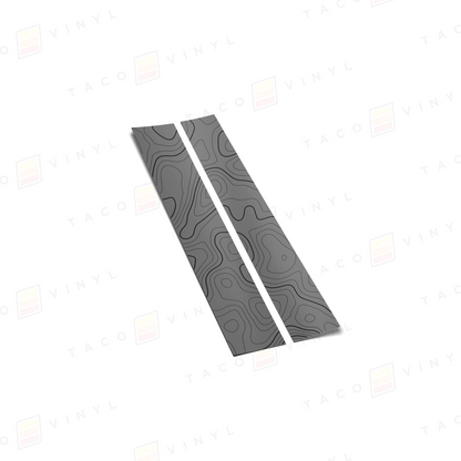 Taco Vinyl Rav4 Door Pillar Decals | '19 - '25 Rav4