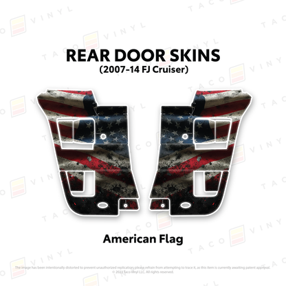 Taco Vinyl FJ Cruiser Door Skins | '07 - '14 FJ Cruiser