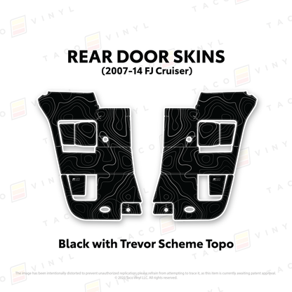 Taco Vinyl FJ Cruiser Door Skins | '07 - '14 FJ Cruiser