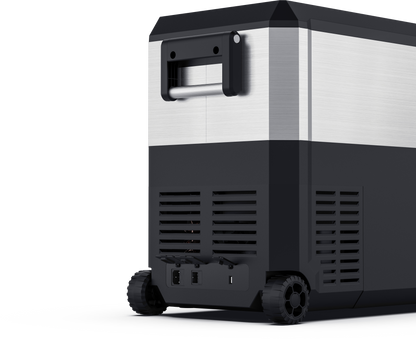 JP50 Pro Dual Zone Wheeled Car Fridge With Cover | ICECO | 50 LT