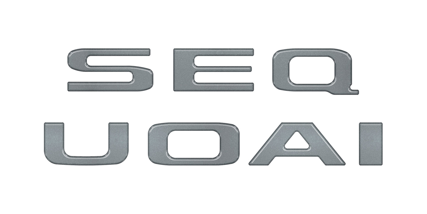 Tufskinz Rear Hatch Letter Overlays | 2023+ Sequoia