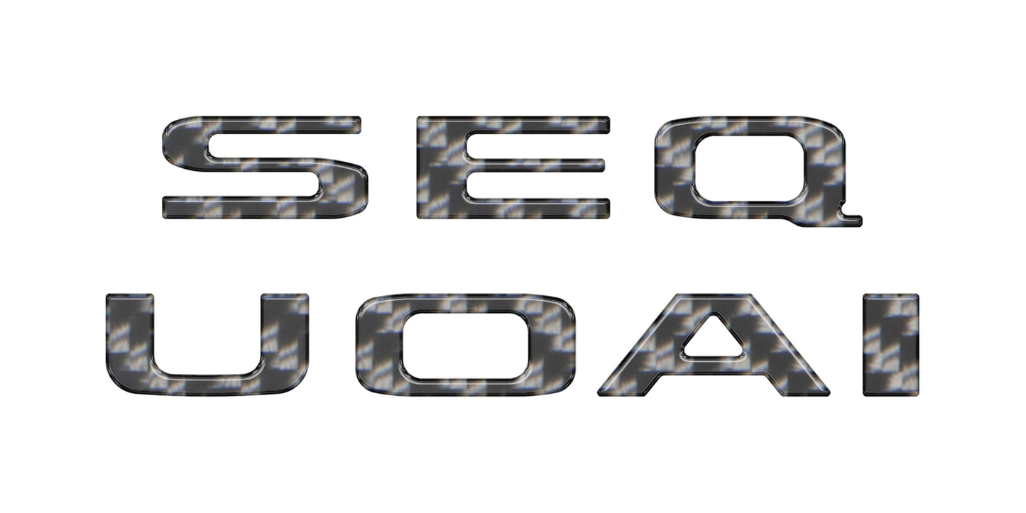Tufskinz Rear Hatch Letter Overlays | 2023+ Sequoia