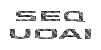 Tufskinz Rear Hatch Letter Overlays | 2023+ Sequoia