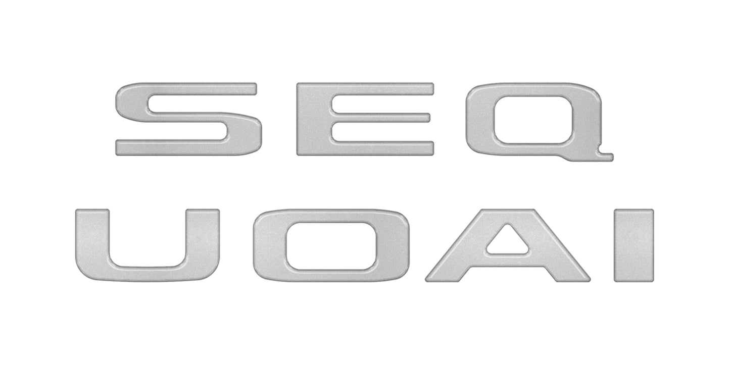 Tufskinz Rear Hatch Letter Overlays | 2023+ Sequoia