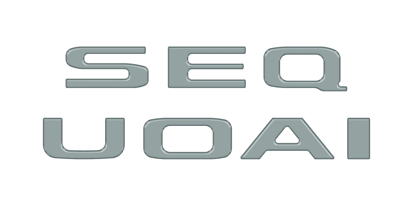 Tufskinz Rear Hatch Letter Overlays | 2023+ Sequoia