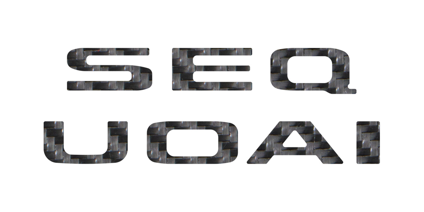 Tufskinz Rear Hatch Letter Overlays | 2023+ Sequoia