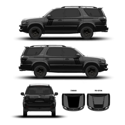 Taco Vinyl Sequoia Checkered Stripe Kit | '01 - '07 Sequoia