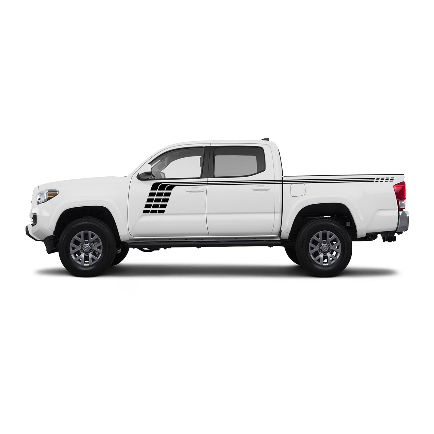 Taco Vinyl Tacoma Checkered Stripe Kit | '16 - '23 Tacoma