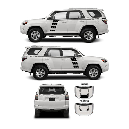 Taco Vinyl 4Runner Checkered Stripe Kit | '10 - '24 4Runner