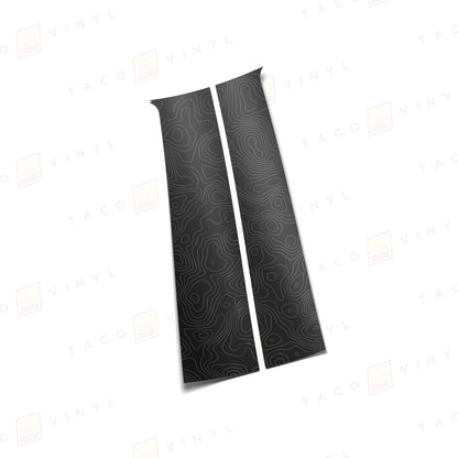 Taco Vinyl Tundra/Sequoia Door Pillar Decals | '22+ Tundra/'23+ Sequoia