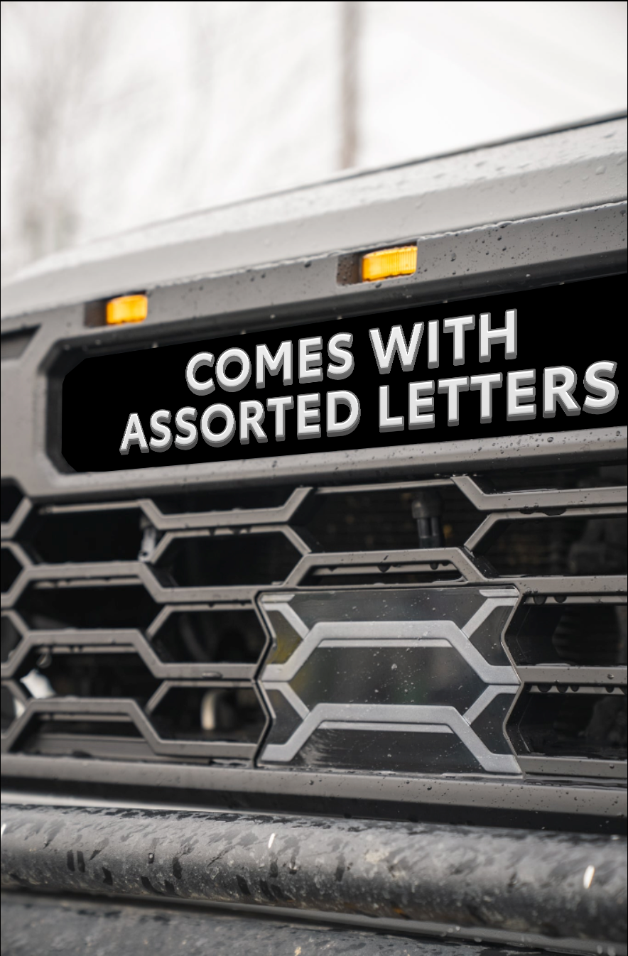 Taco Vinyl Tacoma Alpha Front Grille | '16 - '23 Tacoma