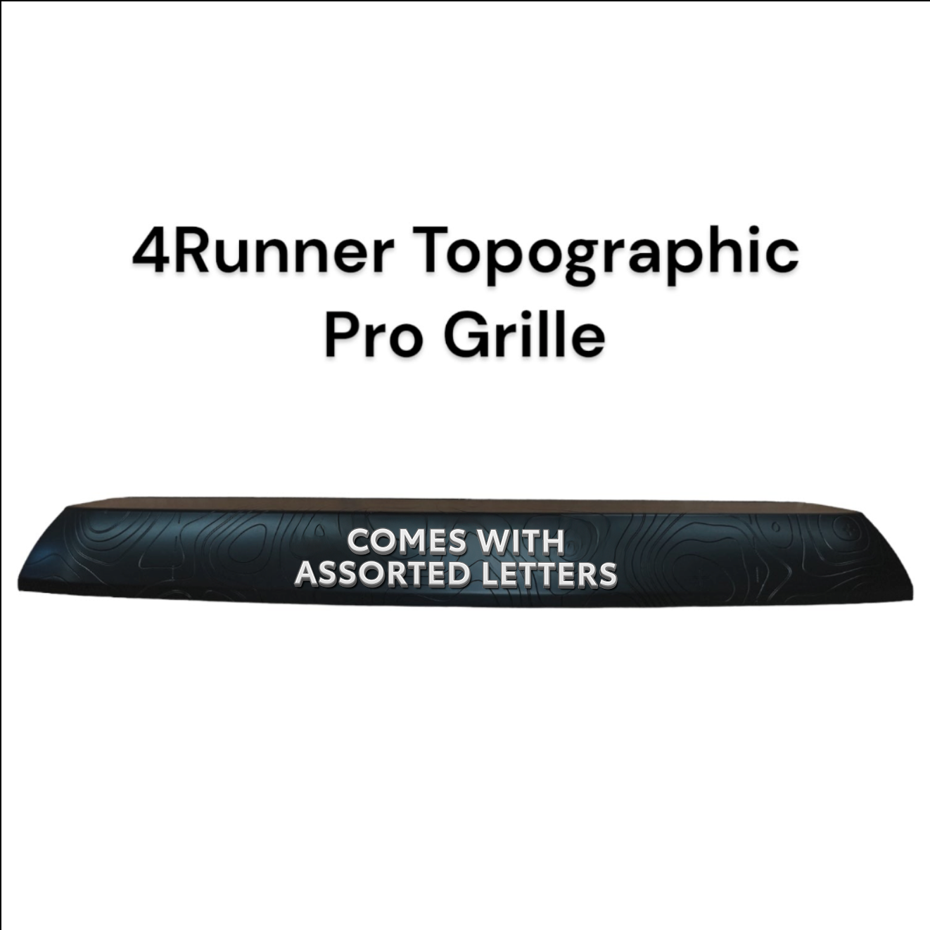 Taco Vinyl 4Runner Topographic Pro Grille | '20 - '24 4Runner