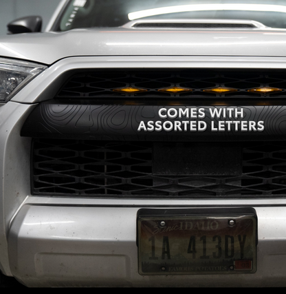 Taco Vinyl 4Runner Pro Topography Grille | '14 - '19 4Runner
