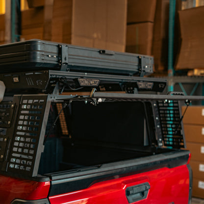 Cali Raised Overland Bed Rack Rear Hatch | '05+ Tacoma