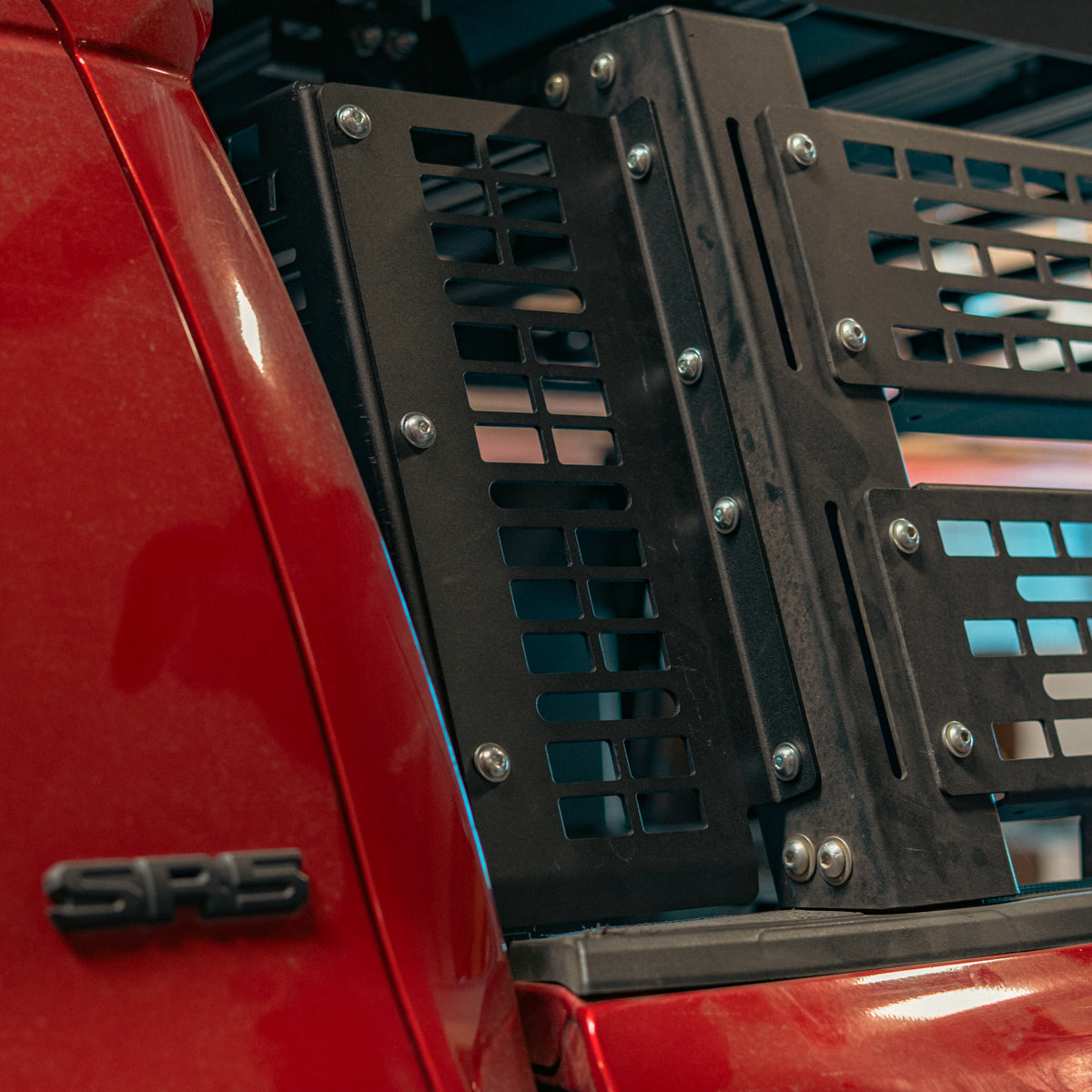 Cali Raised Overland Bed Rack MOLLE Headache Rack | '05+ Tacoma