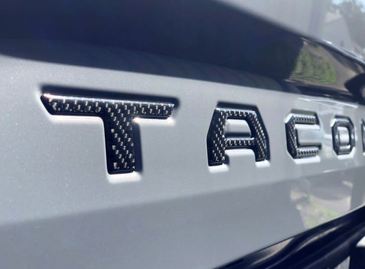 Tufskinz Tailgate Letter Inserts | '16 - '23 Tacoma