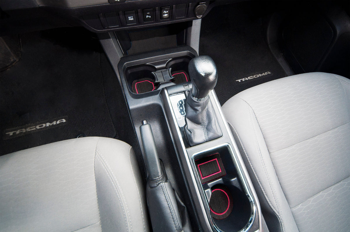 Tufskinz Center Console Cupholder Foam Inserts | '16 - '23 Tacoma