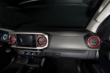 Tufskinz A/C Vent Ring Accent Trim | '16 - '23 Tacoma