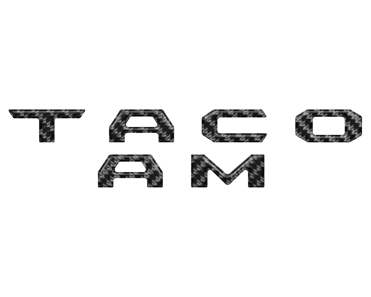 Tufskinz Glove Box Letter Inserts | '16 - '23 Tacoma
