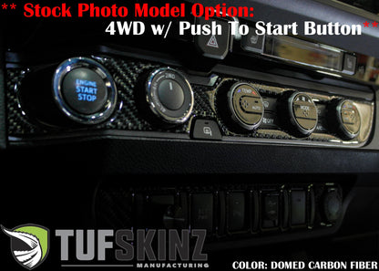 Tufskinz Climate Control Accent Overlay | '16 - '23 Toyota Tacoma