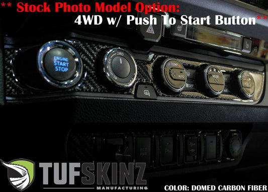 Tufskinz Climate Control Accent Overlay | '16 - '23 Toyota Tacoma