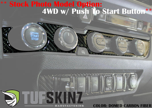 Tufskinz Climate Control Accent Overlay | '16 - '23 Toyota Tacoma