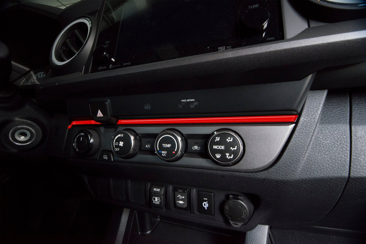 Tufskinz Upper Climate Control Accent Overlays | '16 - '23 Tacoma