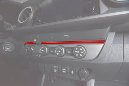 Tufskinz Upper Climate Control Accent Overlays | '16 - '23 Tacoma