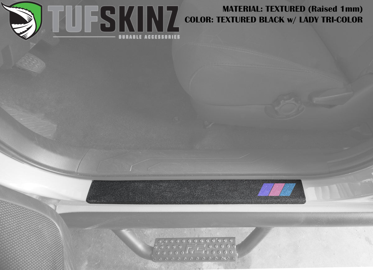 Tufskinz Door Sill Protection Overlays | '05 - '23 Tacoma