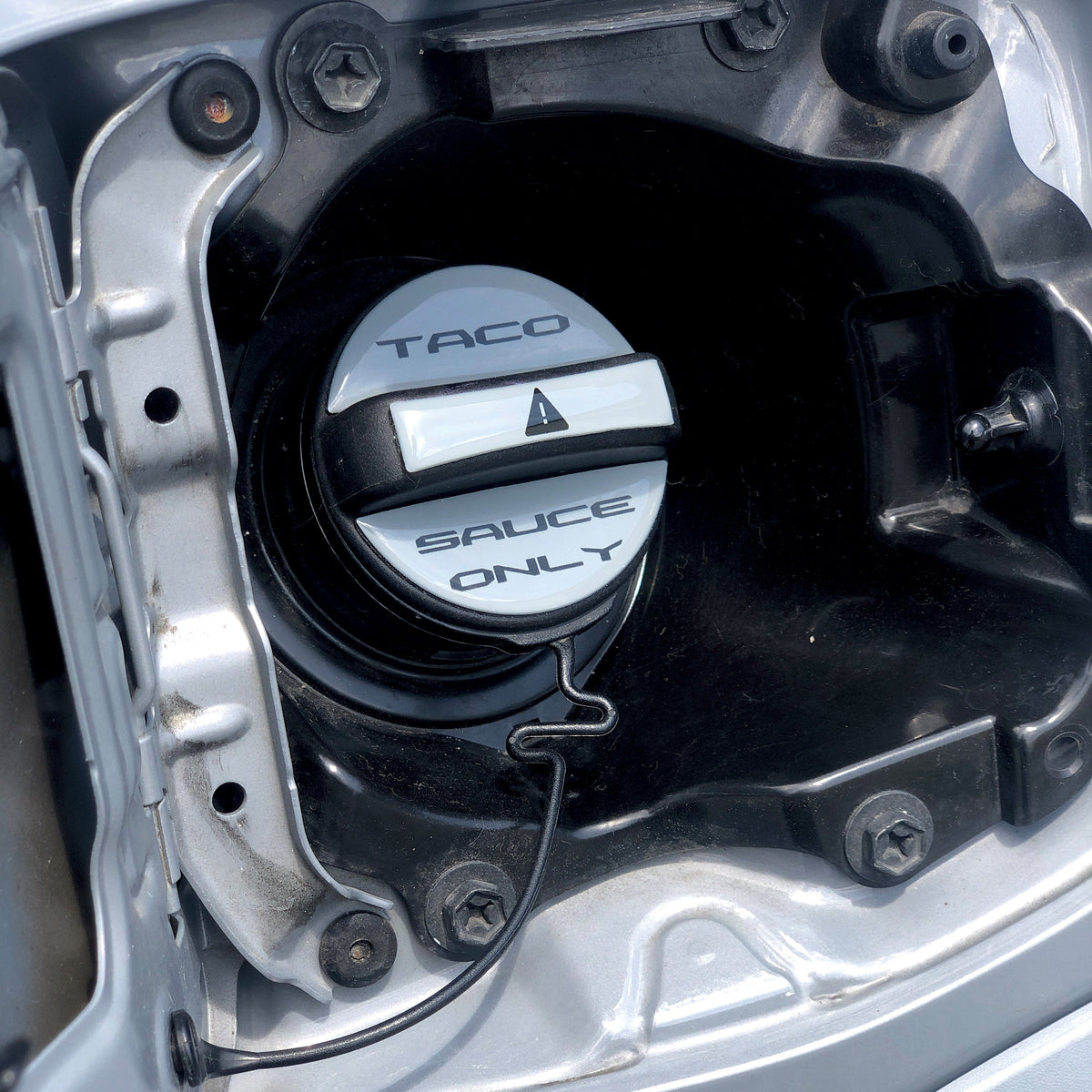 Tufskinz Fuel Cap Accent Trim | '16 - '23 Tacoma