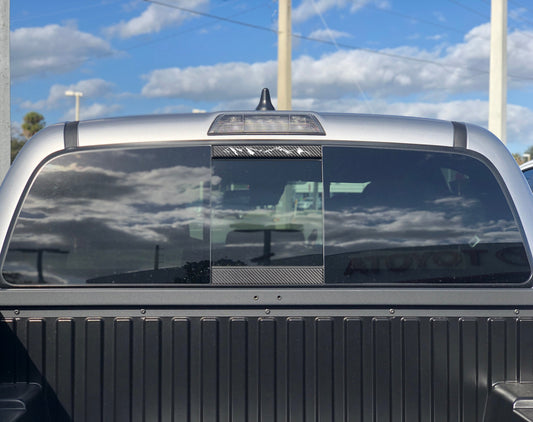 Tufskinz Rear Power Sliding Window Accent Overlays | '16 - '23 Tacoma