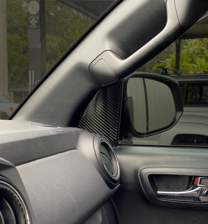 Tufskinz Interior A-Pillar Accent Overlays | '16 - '23 Tacoma