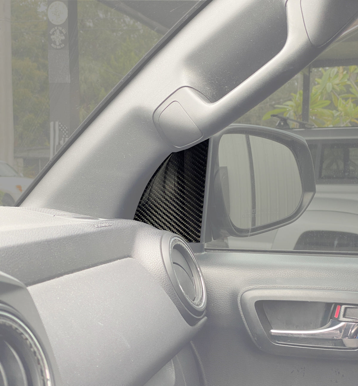 Tufskinz Interior A-Pillar Accent Overlays | '16 - '23 Tacoma