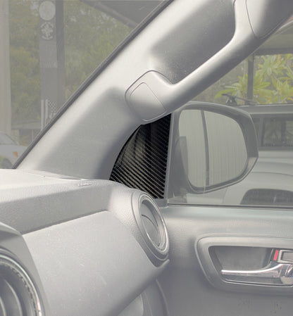 Tufskinz Interior A-Pillar Accent Overlays | '16 - '23 Tacoma