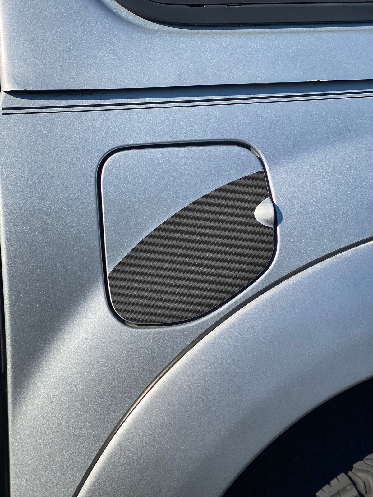 Tufskinz Fuel Door Protective Overlay | '05 - '15 Tacoma