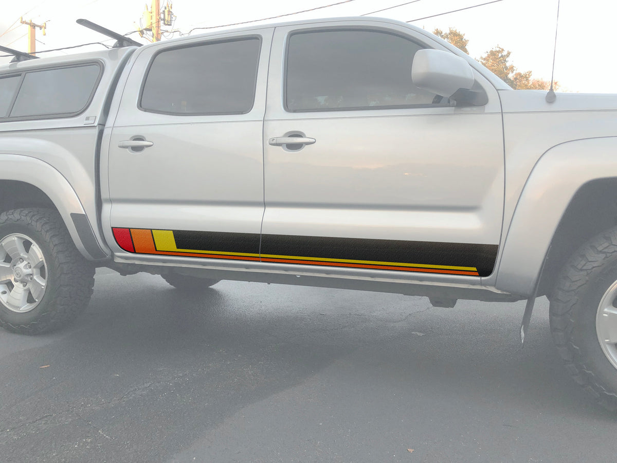 Tufskinz Rocker Panel Protection Overlays | '05 - '15 Tacoma