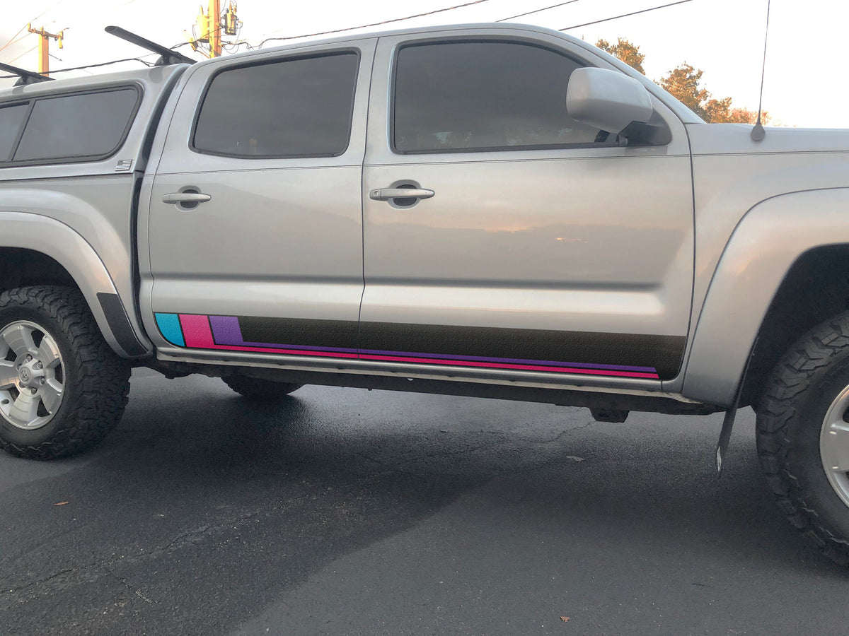 Tufskinz Rocker Panel Protection Overlays | '05 - '15 Tacoma