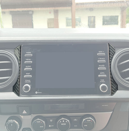 Tufskinz Outer Radio Accent Trim | '16 - '23 Tacoma